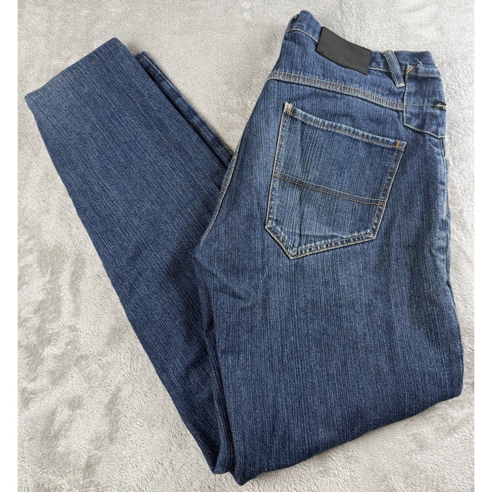 Sean John Jeans Mens 34x31 Blue Straight Leg Medium Wash 100% Cotton Y2K